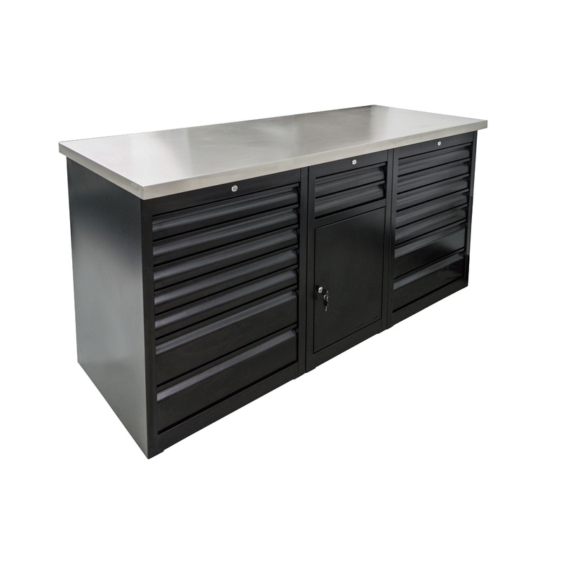 Tool Unior 6 Foot Workbench Black