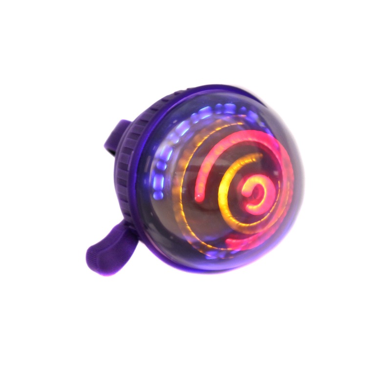 FANTASTIC PRESENT FOR KIDDIES BIKE LED LIGHT UP BICYCLE BELL