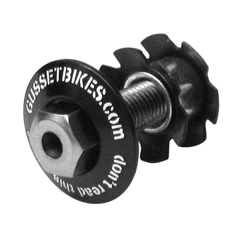 Gusset Hole In The Head 1 11/8 Bike Headset Top Cap