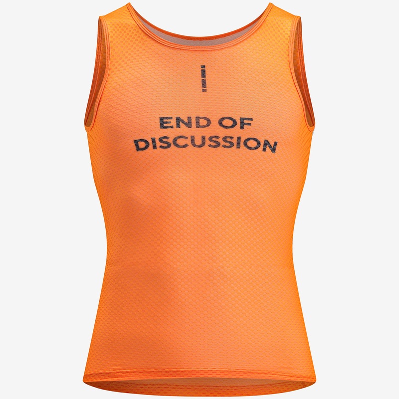 Maglia intima senza maniche Pinarello – Arancio