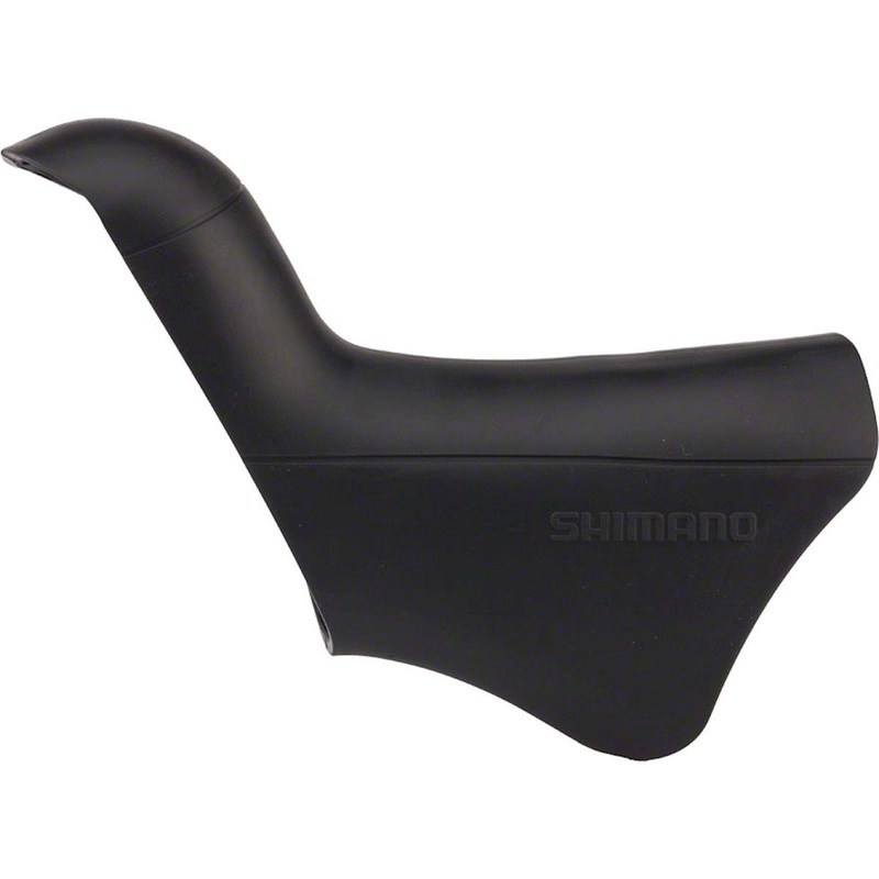 Shimano STI Lever Hoods (Black) (Pair) (For Sora ST-3500 and Claris ST-2400)