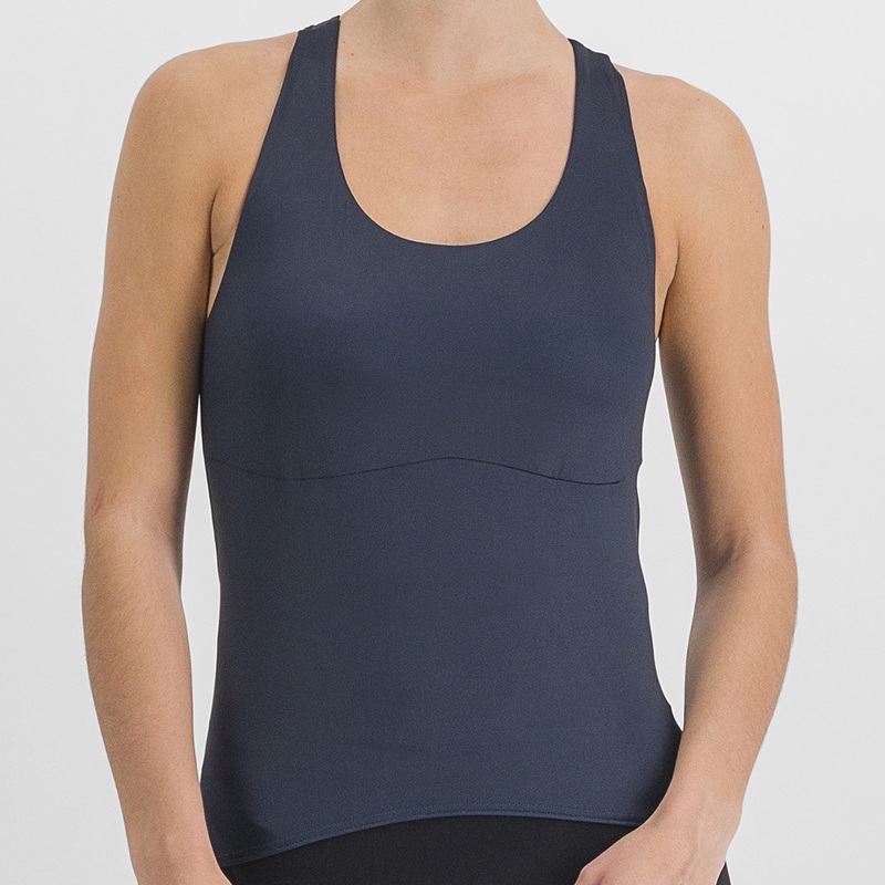 Top donna Sportful Matchy – Blu