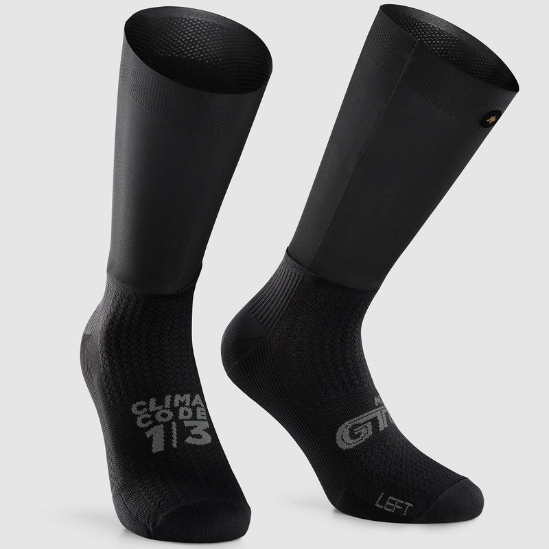 Calze Assos GTO – Nero|35-38|39-42|43-46|Nero