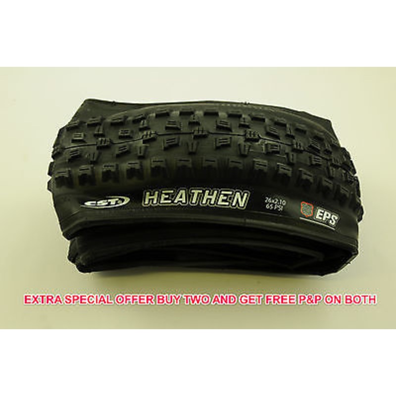 A RALEIGH CST HEATHEN MTB FOLDING TYRE 26×2.10 (56-559) OFFROAD MOUNTAIN 50% OFF