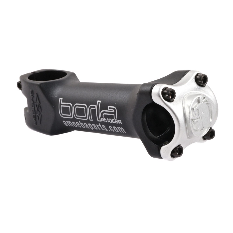AMOEBA BORLA 28.6mm BLACK AHEAD HANDLEBAR STEM 120mm REACH MTB, FIXIE, HYBRID