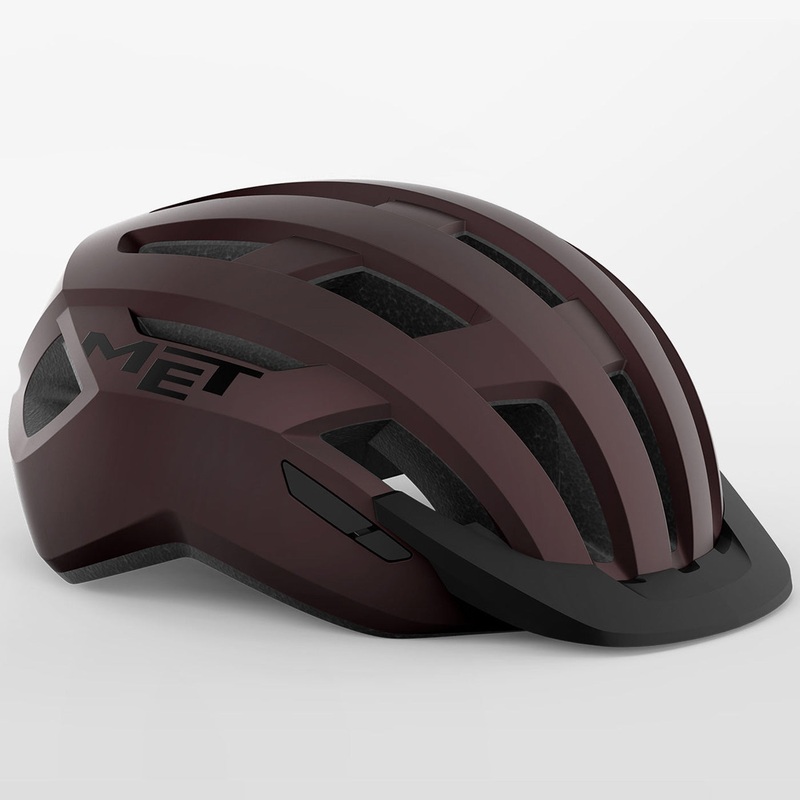 Casco Met Allroad – Bordeaux|52-56|56-58|Rosso