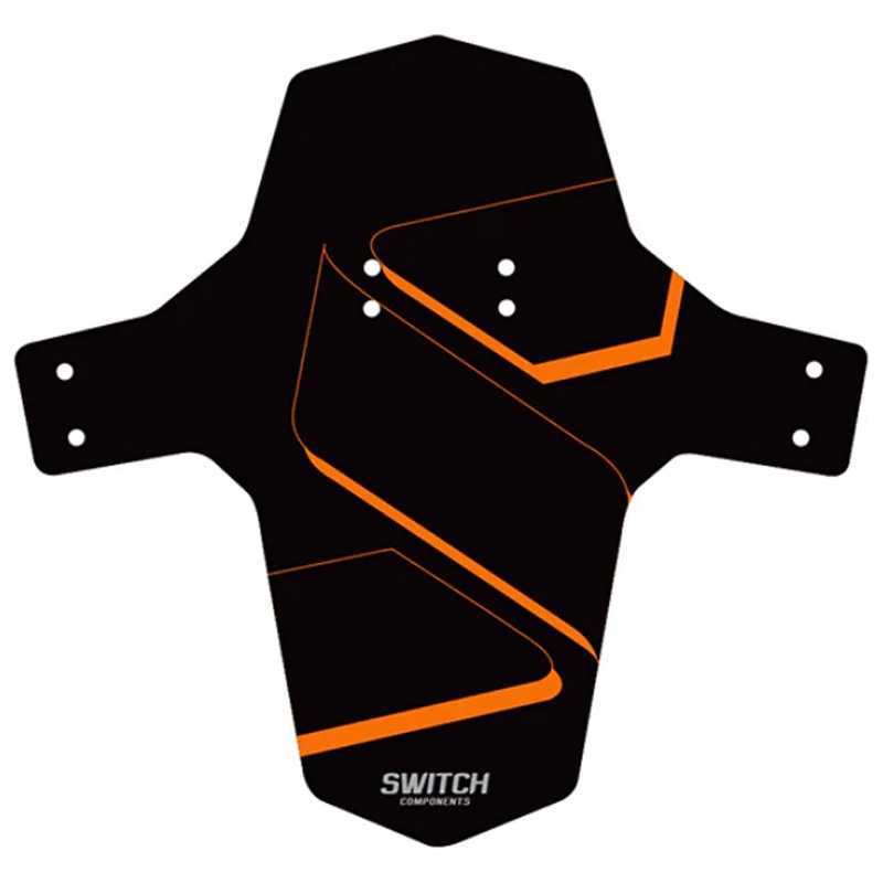 Parafango anteriore Switch MTB – Nero arancio