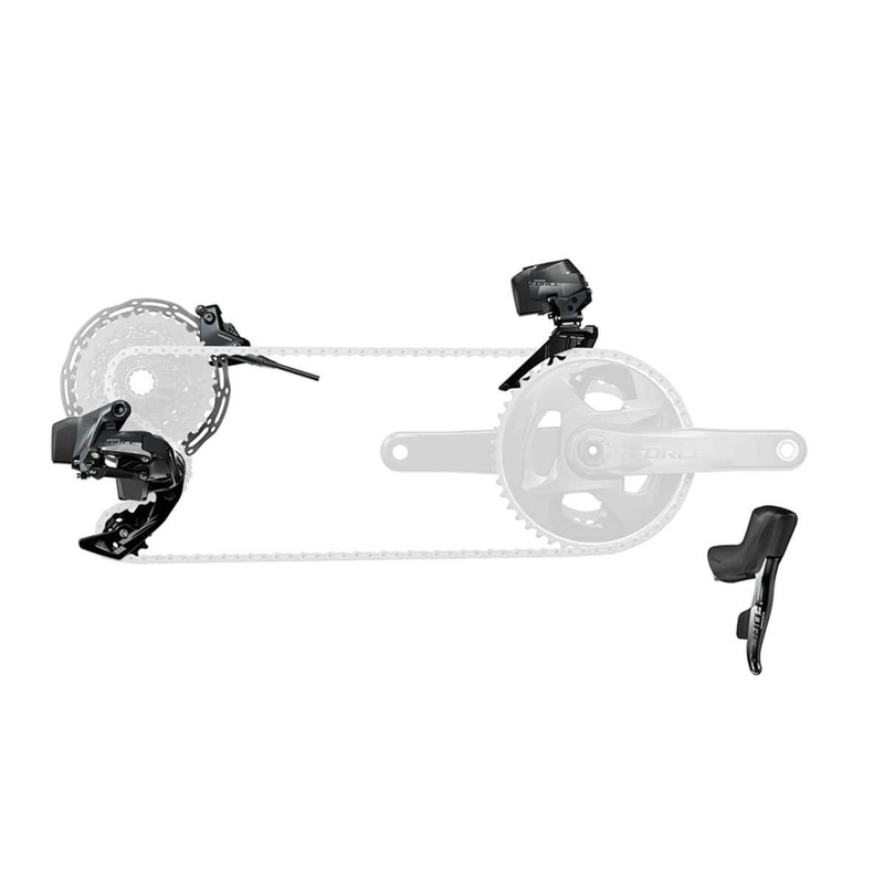 SRAM Force E-TAP AXS 2×12 Speed Flatmount Disc Gearset