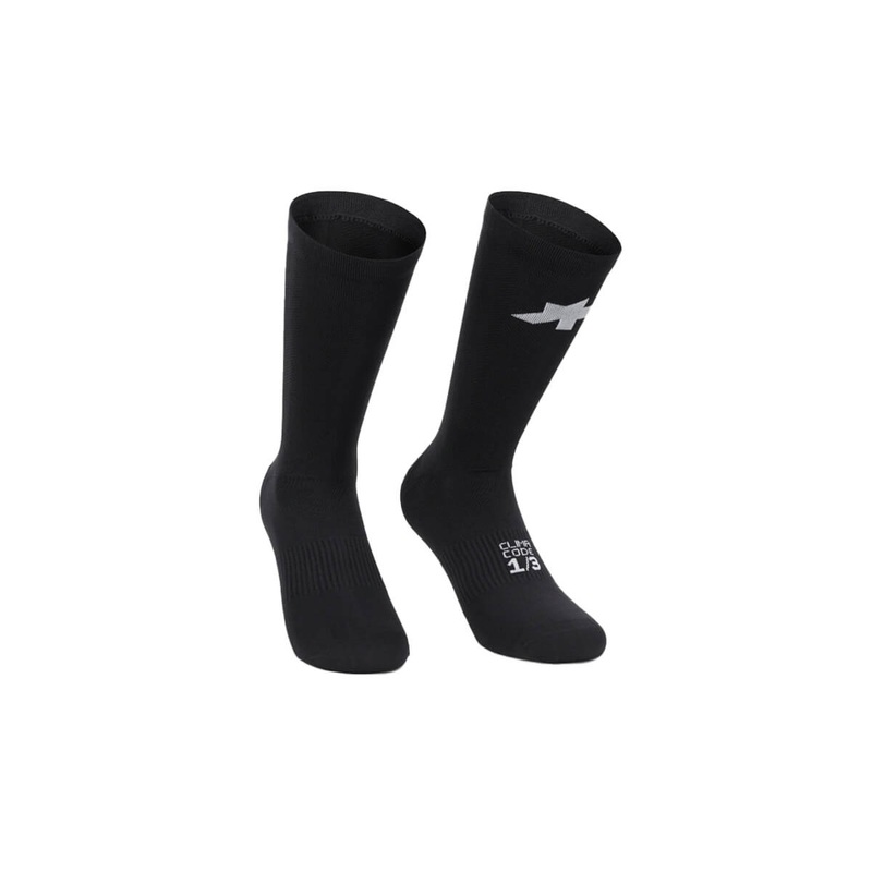 Assos R S11 Socks – Twin Pack|0 (EU 35 – 38)|I (EU 39-42)|II (EU 43-46)|BLACK SERIES|WHITE SERIES