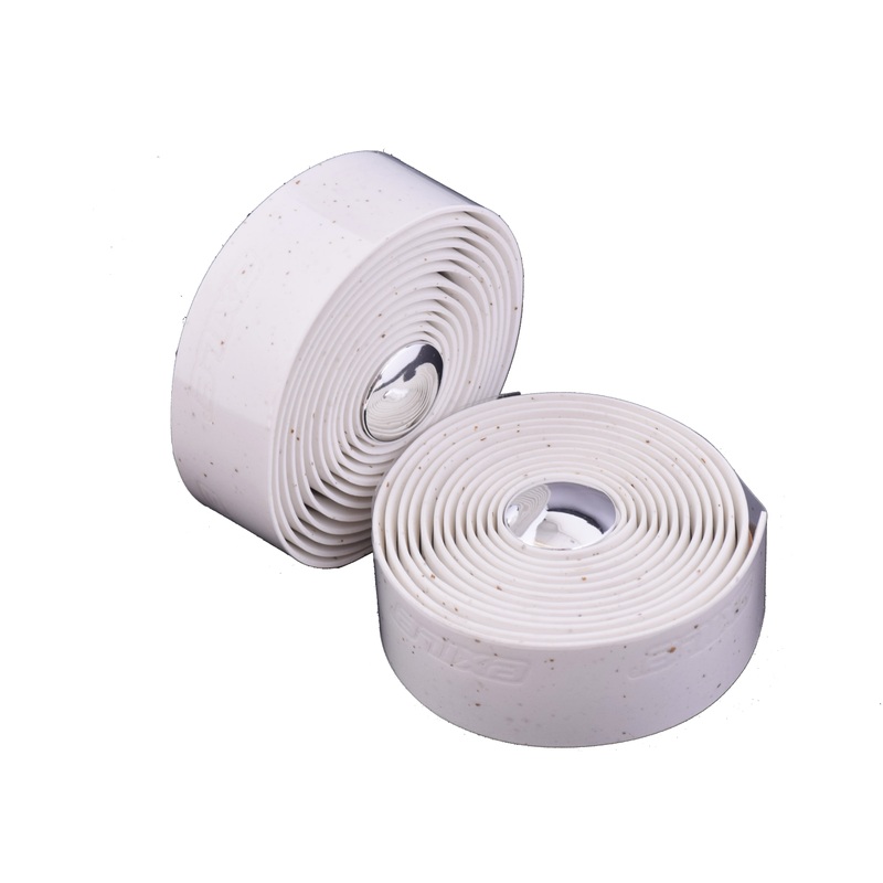 CLAUD BUTLER EXILE EVA FOAM CORK RACING ROAD BIKE COMFORT HANDLEBAR GRIP TAPE WHITE PAIR