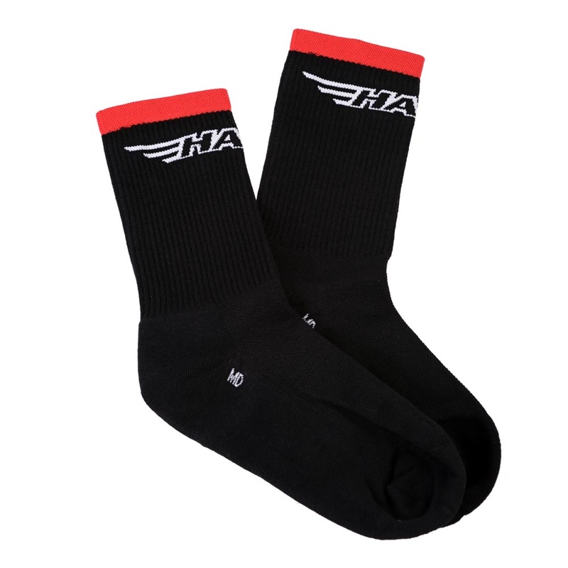 Halo Logo Black Medium Men’s Cycling Socks