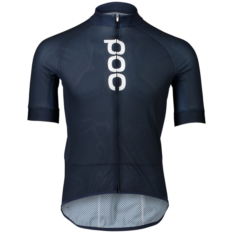 Maglia Poc Essential Road Logo – Blu scuro