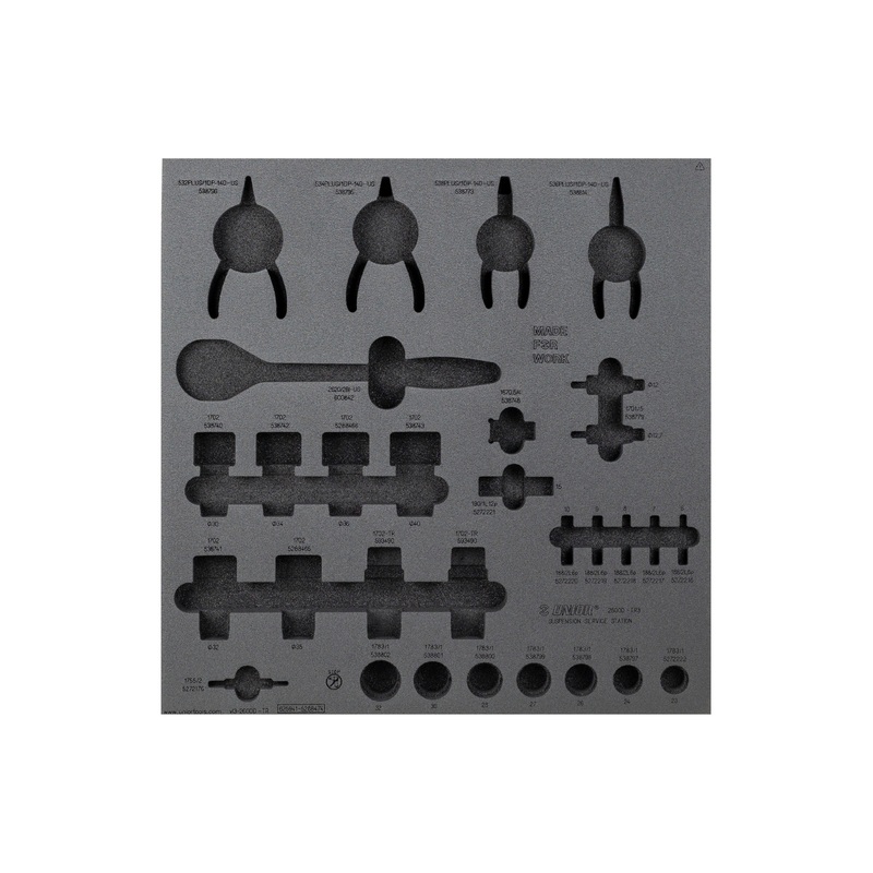 Tool Unior Drawer Foam Insert Suspension 3