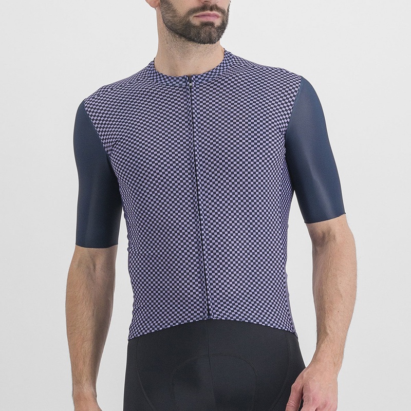 Maglia Sportful Checkmate – Viola