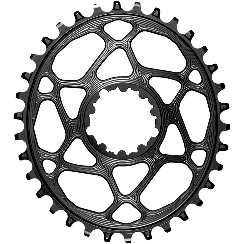 Absolute Black Oval SRAM DM (Boost Offset) HG+ Chainring 34T – Blk