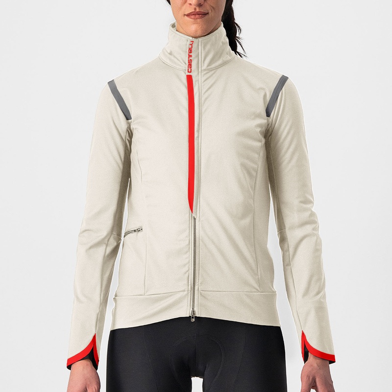 Giacca donna Castelli Alpha Ultimate Insulated – Bianco