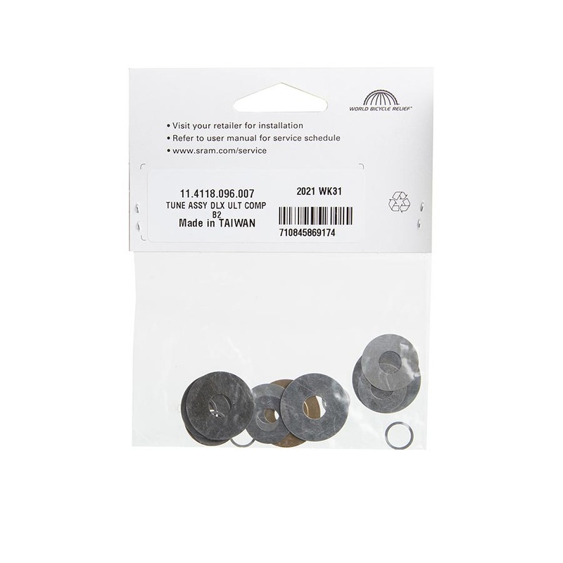 RockShox Rear Shock Tune Assembly – Compression Tune Configurations Deluxe Ultimate B2