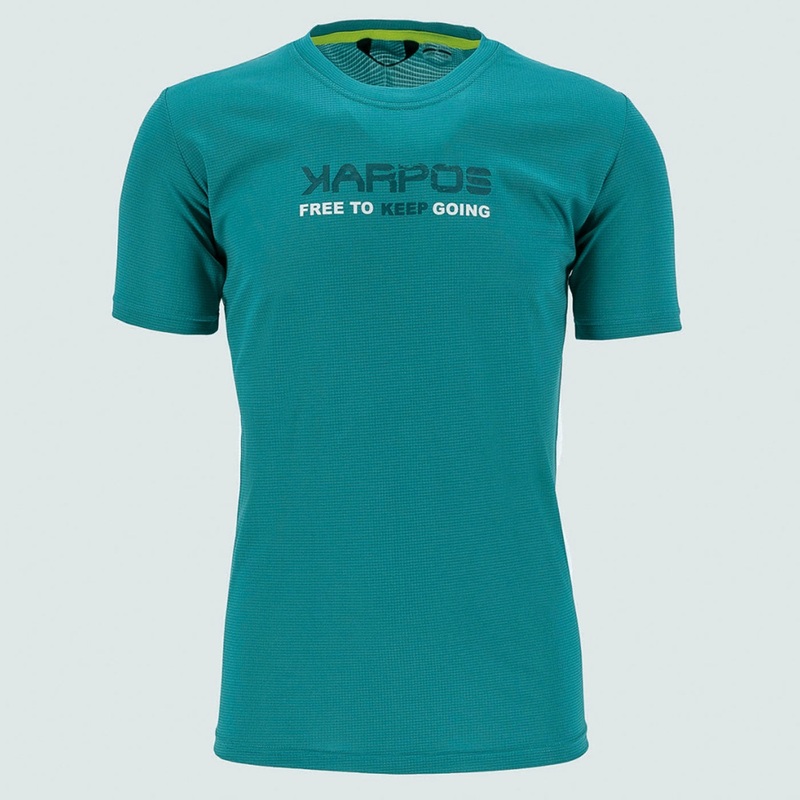 T-Shirt Karpos Val Federia – Verde scuro