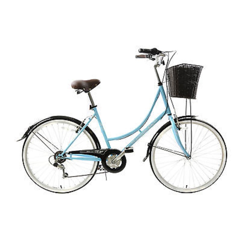 CLASSIQUE TRADITIONAL HERITAGE LADIES DUTCH LIFESTYLE BIKE+BASKET 19 1F2802