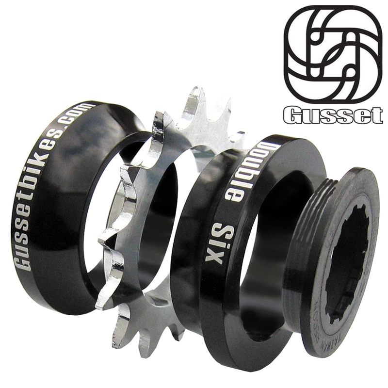Gusset 1-ER Double Six Single Speed 12T Conversion Kit