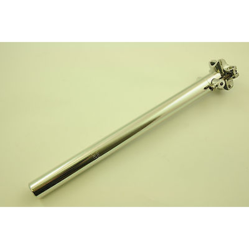KALLOY 27.0mm SEAT POST ALLOY BIKE MICRO ADJUST SADDLE POST 350mm NO LAYBACK
