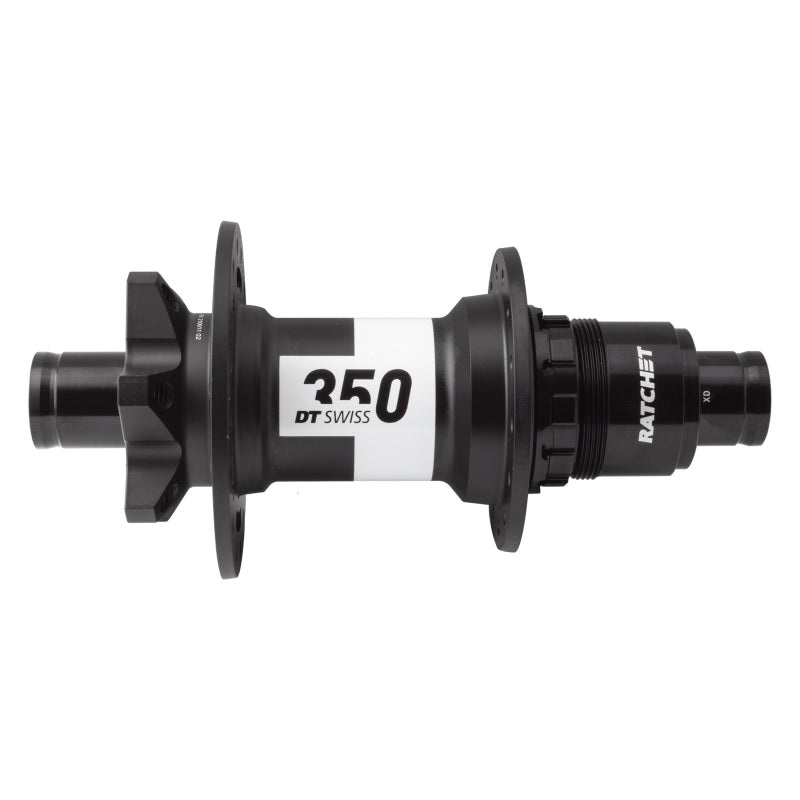 DT Swiss 350 Rear Hub – 12 x 142mm 6-Bolt XD Black 28H 36pt