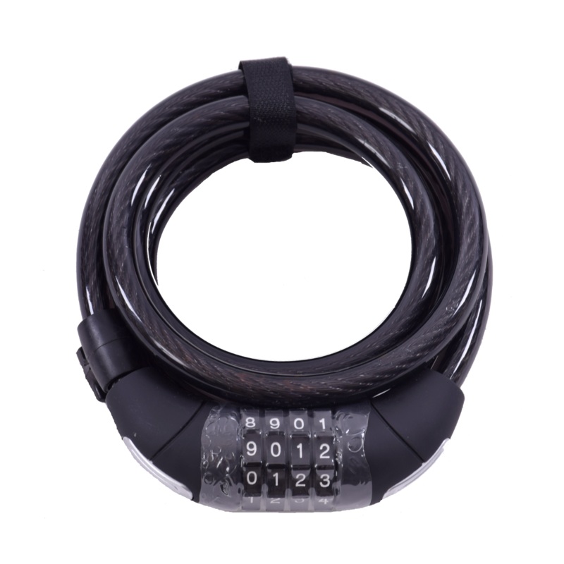 Raleigh CyclePro Flex 400 4 Digit Combination Bike Lock 185cm x 12mm Coil Cable