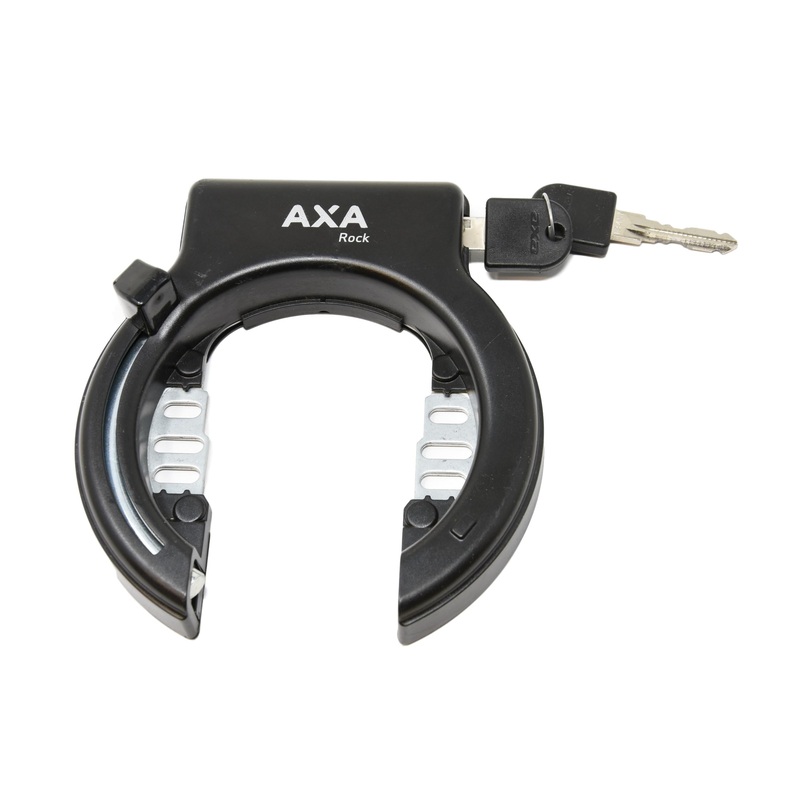 AXA BASTA CYCLE HORSESHOE TYPE ROCK LOCK FRAME MOUNT DUTCH BIKE NURSES UTILITY CYCLE