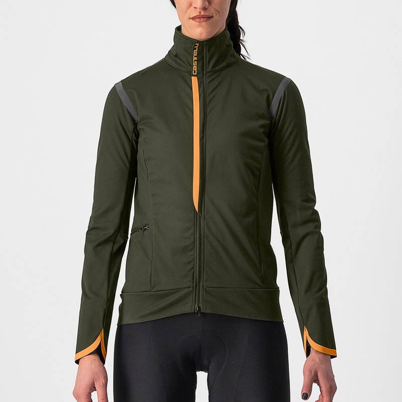 Giacca donna Castelli Alpha Ultimate Insulated – Verde