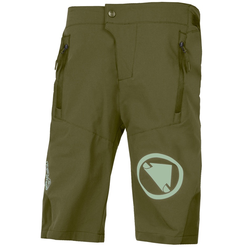 Pantaloncini bambino Endura MT500 Burner – Verde