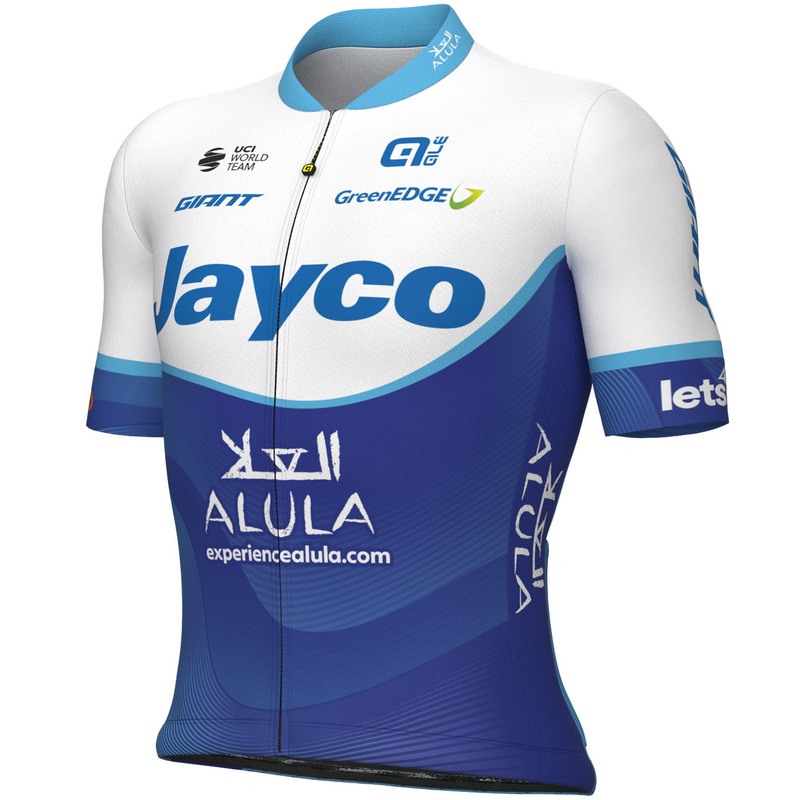 Maglia Team Jayco Alula 2023|XS|S|M|L|XL|XXL|XXXL|Blu