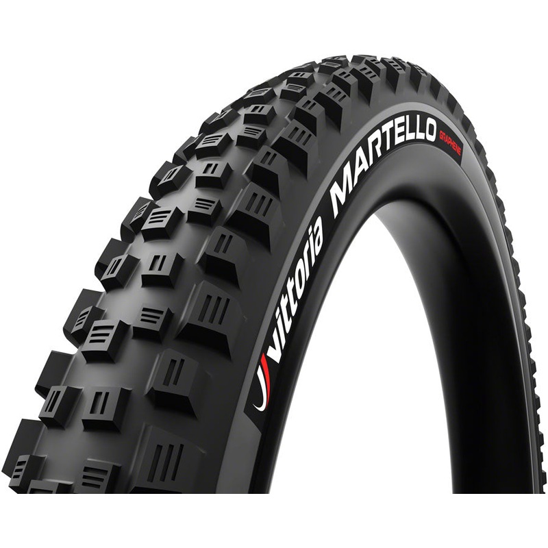 Vittoria Martello Tire – 27.5 x 2.6 Tubeless Folding BLK/Anthracite 4C Trail TNT G2.0