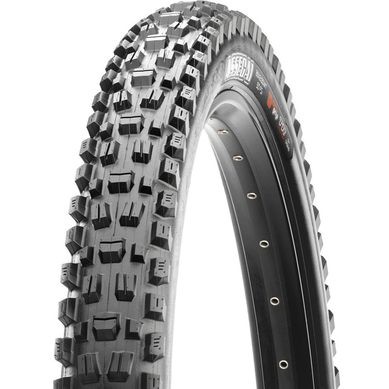 Copertone Maxxis Assegai 29×2.50WT TR DH casing Bikepark 60x2TPI rigido – 29 x 2.50WT – Nero