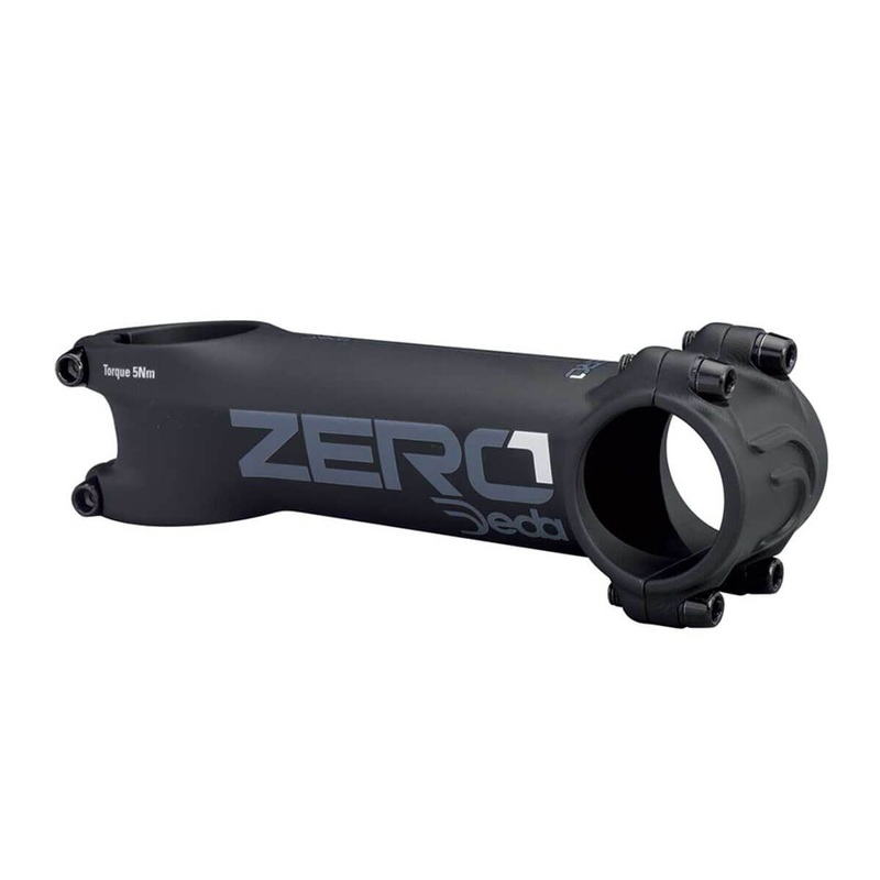 Deda Zero1 Stem|70MM|80MM|90MM|100MM|110MM|120MM|130MM|BLACK ON BLACK