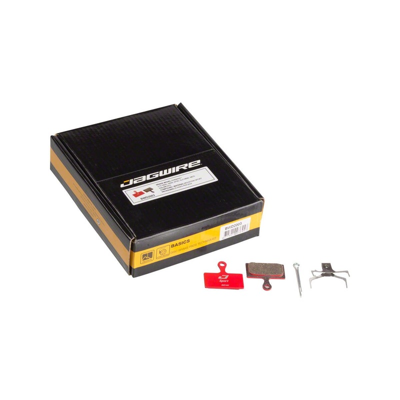 Jagwire Disc Brake Pad Bulk Box (Shimano XTR/XT/SLX/Deore/Alfine/CX/R) (Semi-Metallic) (Sport Compound) (25 Pairs)