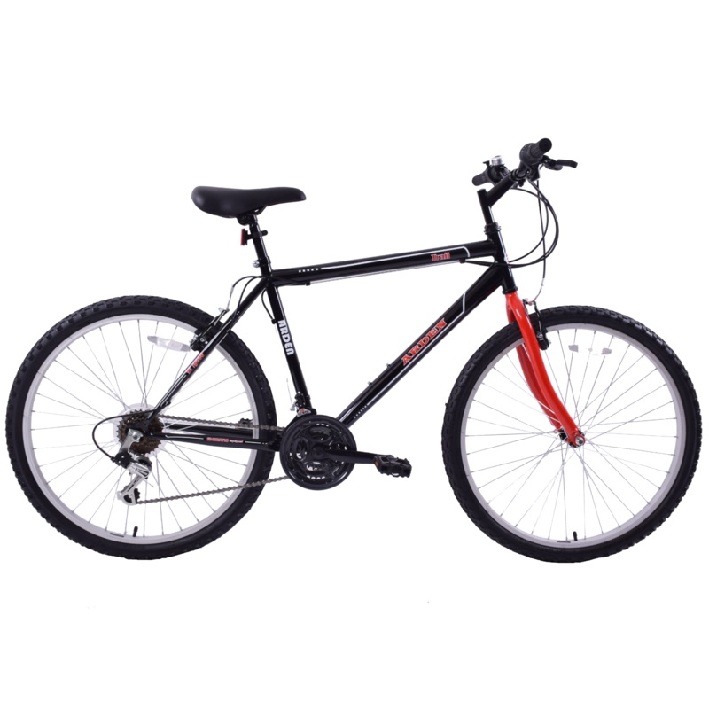 MENS 26 MTB TYPE BIKE BICYCLE 21 SPEED 19 FRAME BLACK BRAND NEW BOXED