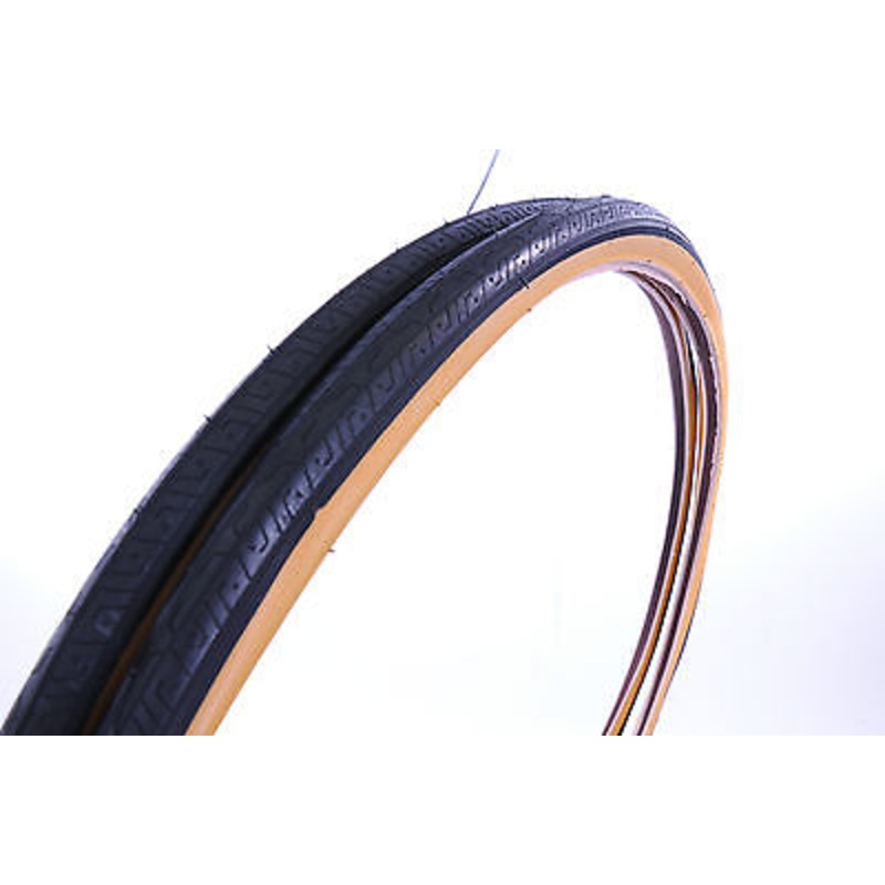 PAIR 700c x 28 (622 x 28) 28 x 1 5-8 x 1 1-8 AMBERWALL TYRES  ROAD – RACING BIKE