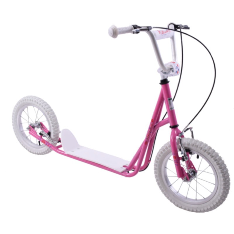 BLOSSOM TRADITIONAL PINK GIRLIE SCOOTER 14 WHEEL