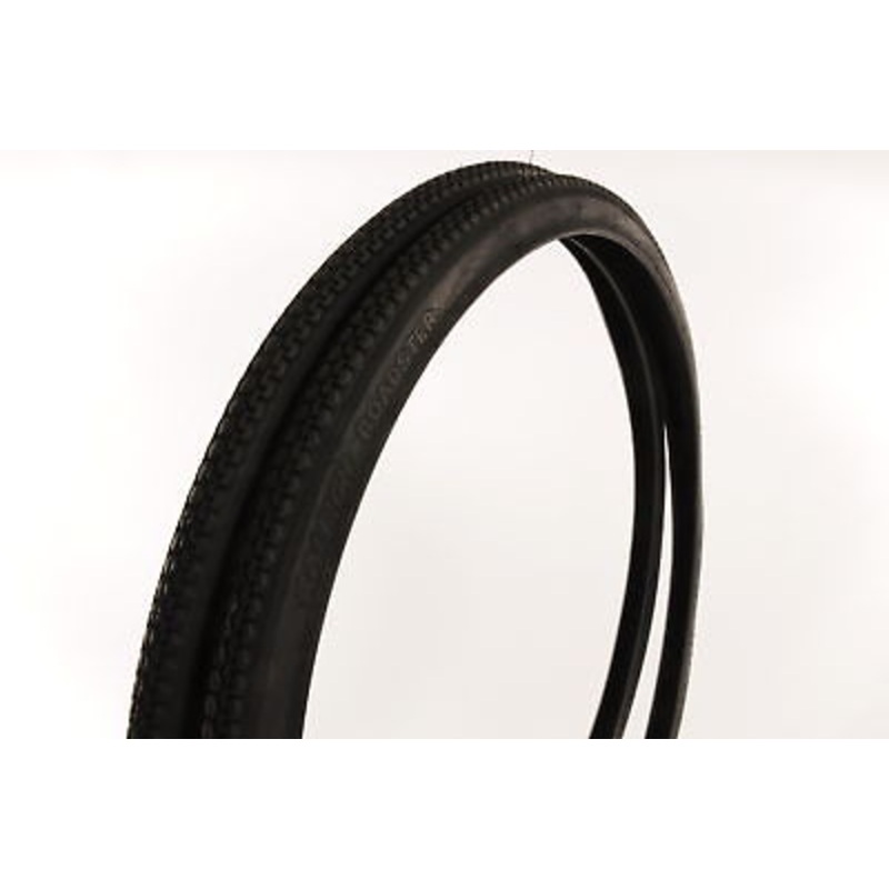 PAIR ANTIQUE 28×1 1-2TYRES SUIT RALEIGH+ALL BRANDS BRITISH VINTAGE ROADSTERS