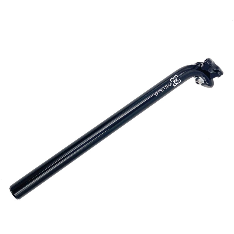 System EX Alloy Micro Adjust 400mm 25.0mm Bike Seatpost