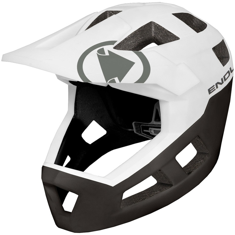Casco Endura SingleTrack Full Face – Bianco