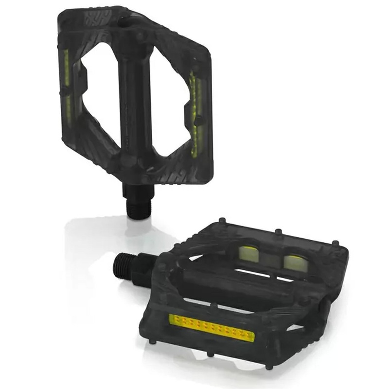 Pedali XLC PD-M16 Flat – Nero trasparente
