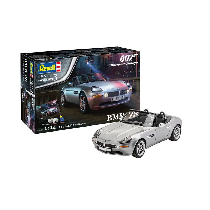 Revell Gift Set James Bond BMW Z8 Car Model Kit 1:24