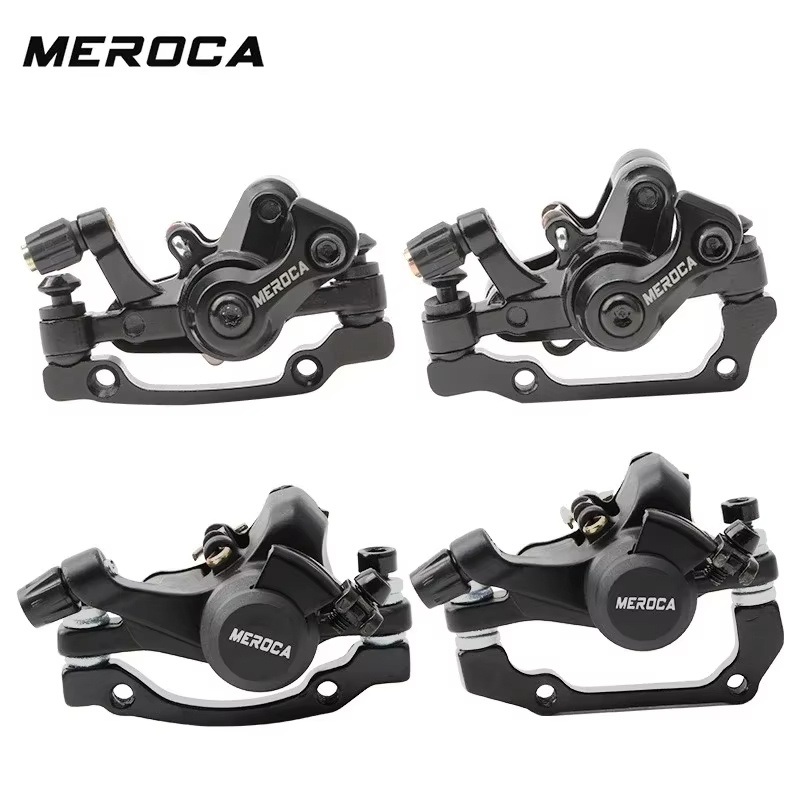 Road MTB Bicycle Disc Brake Caliper Dual Actuation Mechanical Brake Post Mount Electric Bike Brakes