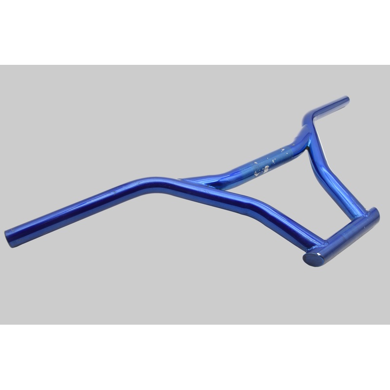 680MM BLUE BMX FREESTYLER HANDLEBARS WILL SUIT MODERN OR OLD SCHOOL BMX BICYCLES SCRATCHED MARKED
