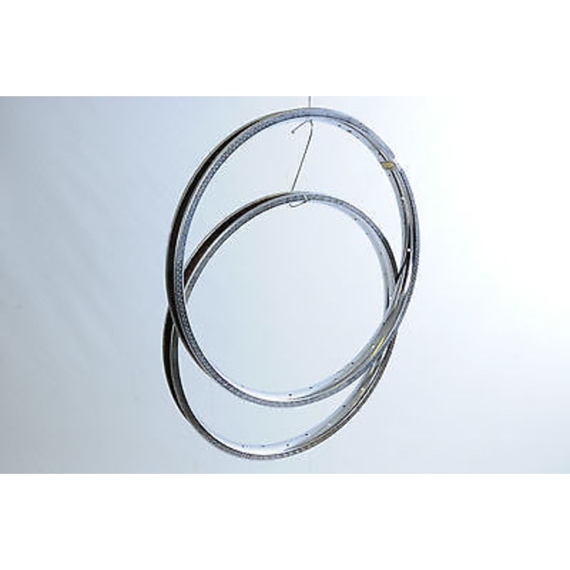 PAIR 2 20×1.75 CHROME STEEL RIGIDA 1983 WIDE WHEEL RIMS NEVER RIDDEN BUT SOILED