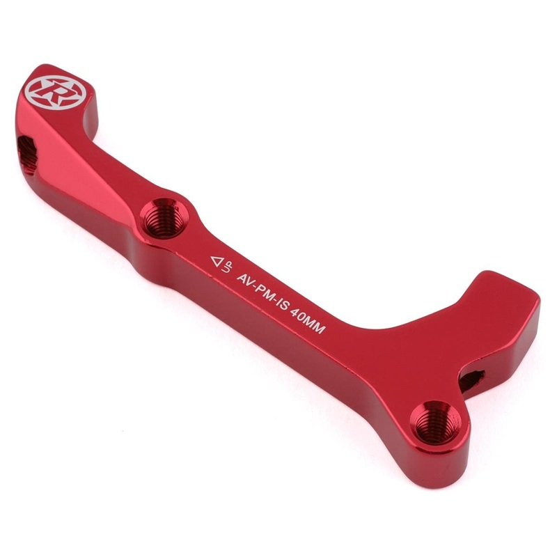 Reverse Components Disc Brake Adapters (Red) (IS Mount | Avid) (180mm Rear)