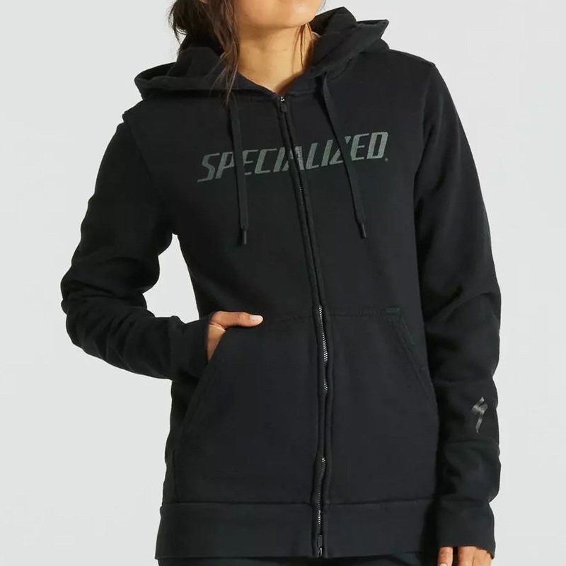 Felpa donna Specialized Legacy Wordmark Zip-Up Hoodie – Nero