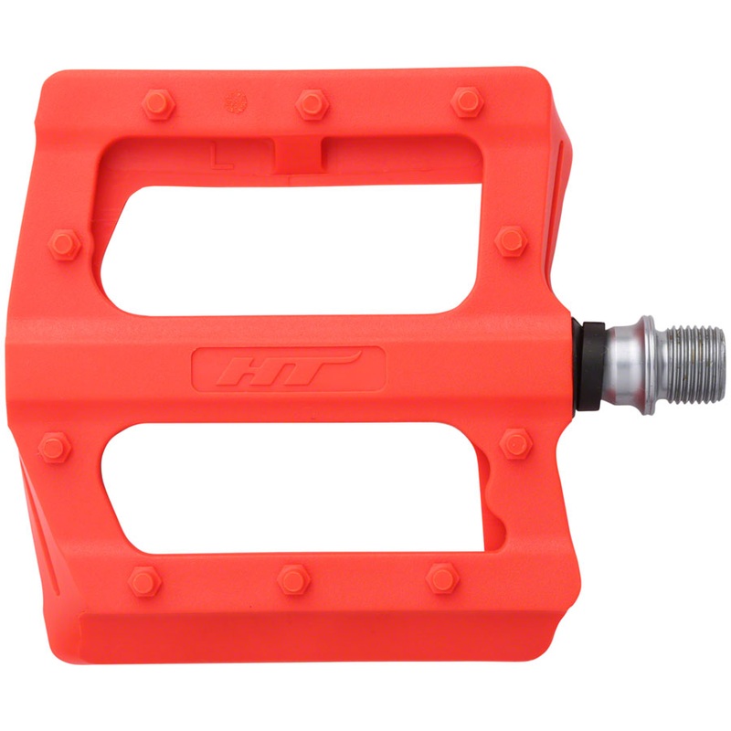 HT Components PA12 Pedals – Platform Composite 9/16 Orange