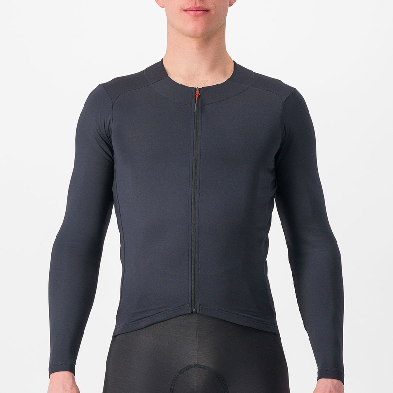 Maglia maniche lunghe Castelli Fly – Nero